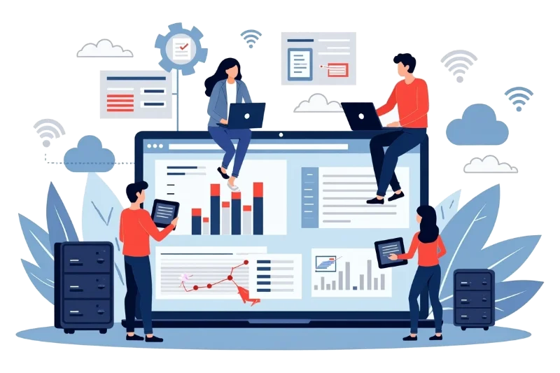 Financial Services Illustration